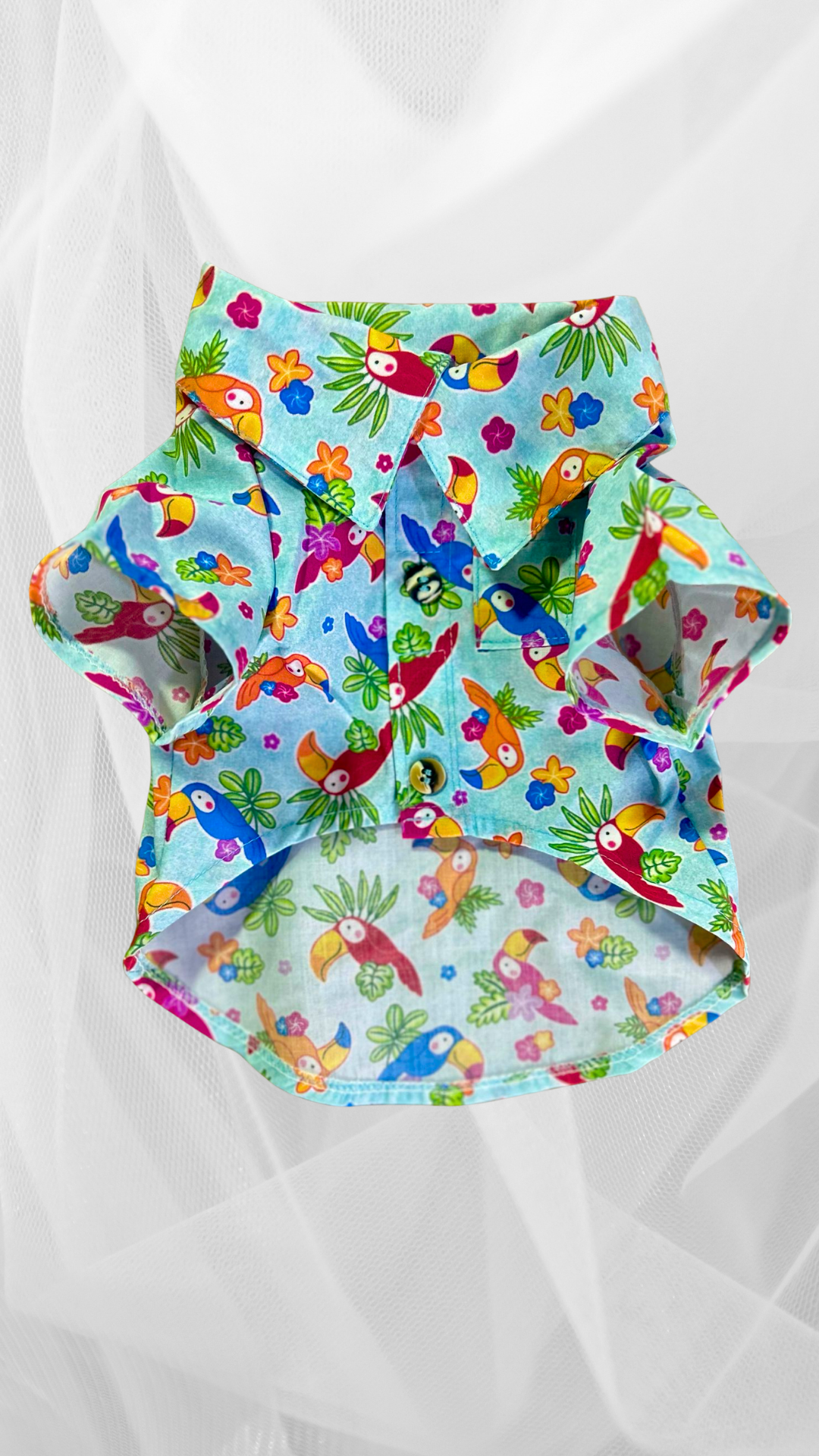 CAMISA AZUL TUCÁN