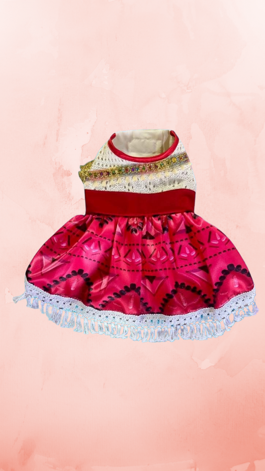 VESTIDO DISFRAZ MOANA