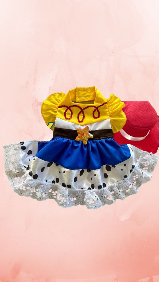 VESTIDO DISFRAZ JESSIE TOY STORY